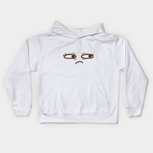 Astonished Cute Face Kids Hoodie